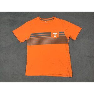 Texas Longhorns Shirt Adult Mens Medium Orange Torso Pocket College University